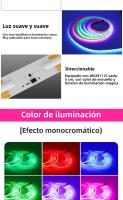 Tira De Luz LED RGB IC WS2811 Addressable 720 LEDs Dream Color DC12V 24V Alta Brillo Flexible FOB COB Cinta RA90 Para Sala De Estar - details 3