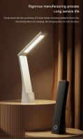 Lámpara De Escritorio LED Plegable Con Carga Y Enchufe Protección Ocular Para Aprendizaje Y Dormitorio Iluminación De Mesa Contemporánea - details 6