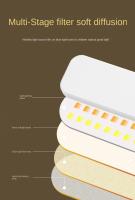 Lámpara De Mesa Recargable LED Para Dormitorio Con Portajabón Y Guardaalmohadillas Luz De Lectura Para La Cama Cuidado De Los Ojos Con Almacenamiento En Cajón - details 17