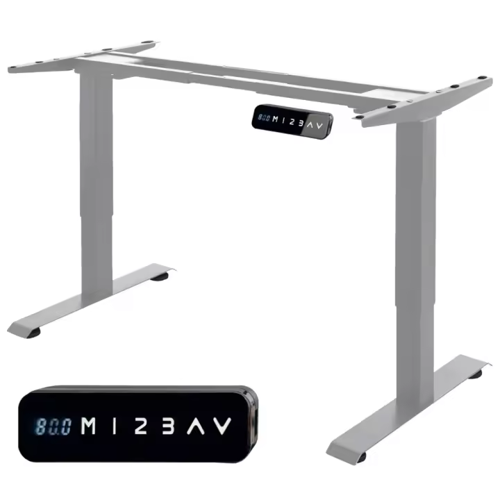 UNYCOS Marco de Escritorio Eléctrico Elevable - Core Dual - Estructura Ajustable con Puerto USB 3.0 y Panel de Control LED - 1
