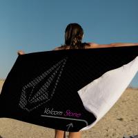 Toalla De Playa Microfibra Volcom Logo Quick Dry Toalla De Piscina Para Viajes Yoga Absorbente Y Suave Tamaño 76x182 Cm - details 10