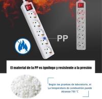 Extrastar Regleta Enchufes Startelectric, 16A/250V/3G/3680W, Disponible en Varias Especificaciones de Gato, Color Negro y Blanco - details 5