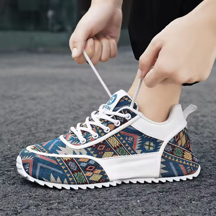 Zapatos Casual Para Hombre Mocasines Plataforma Con Diamantes Estilo Rock Punk Comodidad Transpirables Antideslizantes Talla True - 1