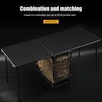 Mesa De Camping Portátil Para Escritorio Medio Fácil Instalación Accesorios Ligeros CR-05 Tablero Extendido De Escritorio Medio - details 5