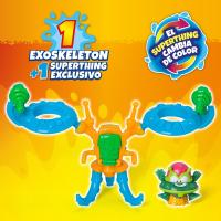 SUPERTHINGS Serie Mutant Battle – Contiene 6 Exoskeletons de la Serie Mutant Battle. Cada Caja Contiene 1 Exoskeleton + 1 SuperThing + 1 Checklist. Compatibles con SuperThings y Kids - details 1