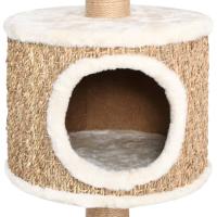 vidaXL Árbol para gatos con poste rascador 123 cm hierba marina - details 5