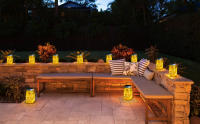 30 LED Solar Mason Jar Lights Luz De Hadas Impermeables Para Jardín Y Boda Con Manijas Sin Jarra Incluida Fuente De Luz Solar Contemporánea - details 1