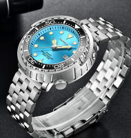 Reloj De Pulsera De Cuarzo Para Hombre 2024 Resistente Al Agua Y Al Choque Cronógrafo Deportivo Al Aire Libre Reloj Militar Con Manos Luminosas Y Fecha Automática - details 11