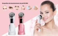 Masajeador Facial De 5 En 1 EMS Microcurrent Rejuvenecimiento De Piel Tensión Elevación LED Antiarrugas Dispositivo De Compresión Caliente Para Cuello Y Rostro - details 0