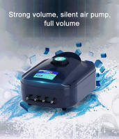 Bomba De Aire Para Acuario SOBO Silenciosa Con Regulación Del Volumen De Aire Alta Potencia Oxigenadora Compressor De Aire Aerador 220v 12w Para Peces - details 1