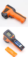 Termómetro Digital Infrarrojo No Contacto Con Luz Alarma Medidor De Temperatura Láser Pyrometer Imager Higrómetro Para Industrial - details 9
