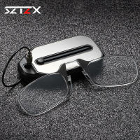 Gafas De Lectura Ultraligero Con Cierre En La Nariz Y Lazo De Llave Para Hombres Y Mujeres Gafas Presbíopicas Plegables Portátiles +1.0 a +3.0 - details 1