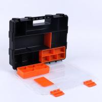 Caja De Almacenamiento De Herramientas Portátil Caja De Partes Plástica Con Múltiples Redes Y Combinación De Tornillos Para Reparación De Garage - details 5
