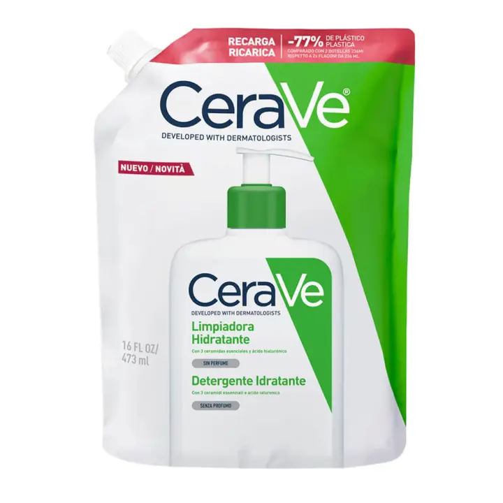 Cerave Limpiadora Hidratante Refill 473 ml - 1