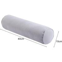 Almohada De Memoria Para El Cuello Con Forma Redonda Alivio Del Dolor Al Dormir Soporte Lumbar Hombro Con Bollo De Poliéster Tamaño 40x15x15 Cm - details 1