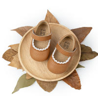 Zapatos De Bebé Niña Princesa Vestido PU Suela De Goma Antideslizante Nudo Mariposa Infantil Cuna Primeros Pasos Niña Recién Nacida - details 21