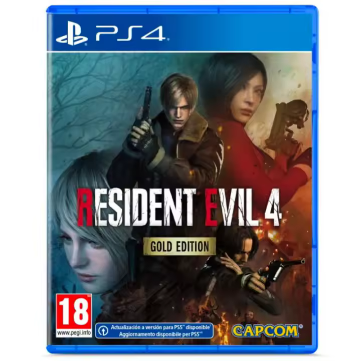 RESIDENT EVIL 4 GOLD EDITION PS4 PAL ESPAÑA NUEVO FISICO ESPAÑOL PRECINTADO  - Videotec - 1