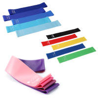 5Pcs Banda De Resistencia Elástica Para Fitness Yoga Ejercicio Entrenamiento En Gimnasio Deportes Crossfit Anillo Deportivo TPE Unisex - details 2