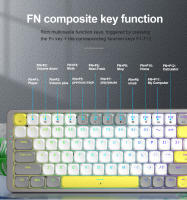 TECLADO MECÁNICO DE JUEGO REDRAGON TL84-B RGB USB Mini Ultradelgado Con Switch Rojo Y Azul 84 Teclas Para PC Y Laptop - details 8