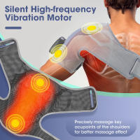 Masajeador magnético deslizante para articulaciones de hombros, dispositivo de terapia de masaje vibratorio con calor para hombros (2025) - details 4