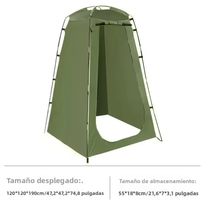 Carpa Portátil Westtune De Privacidad Para Ducha a Prueba De Agua Para Exteriores Cámara De Cambio Para Camping Senderismo Playa Inodoro Baño - 1