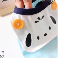 Chaleco De Perro De Algodón Azul Con Collar Redondo Para Teddy Bulldog Ropa De Gato Estilo Casual Primavera Verano - details 4
