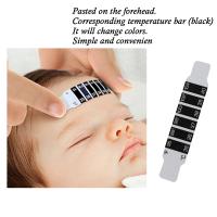 Etiquetas De Temperatura Para Cabeza De Niños 1-10PCS LCD Digital Display Cuidado Infantil Herramientas De Medición Precisa Y Color-Cambiante - details 3