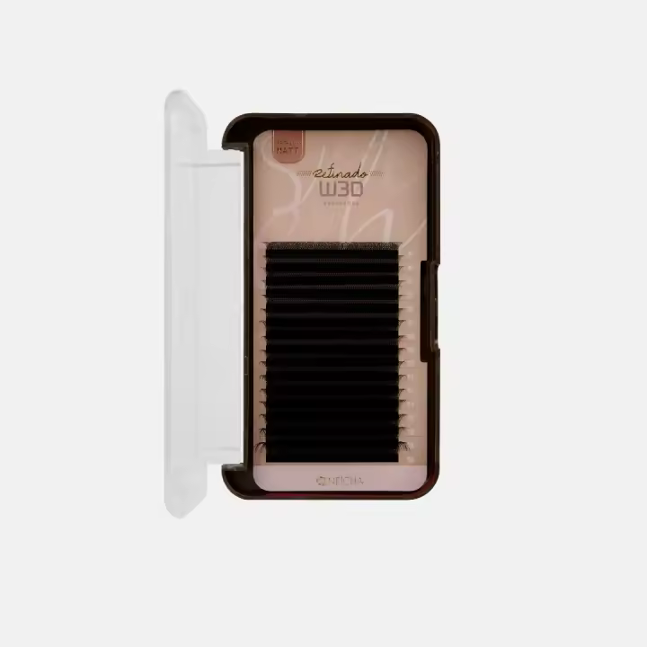 Extensiones de Pestañas Fibras Tecnológicas Premium Matte W3D - 1