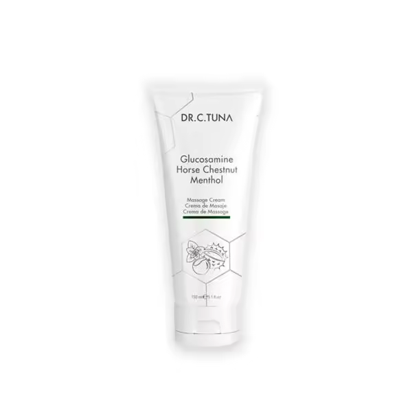FARMASI - Crema de Masaje Dr. C. Tuna - Glucosamina, Castaño de Indias y Gaulteria - Alivio Dolor Muscular - 1