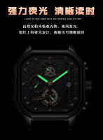 Reloj de cuarzo con correa de acero para hombre, multifuncional, resistente al agua, de marca - details 7