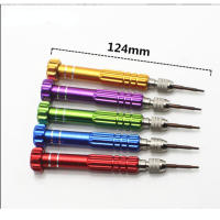 Kit De Herramientas De Reparación 5 En 1 Con Bit De Destornillador Para iPhone Samsung Xiaomi Set Magnético DIY Desmontaje De Móvil - details 1