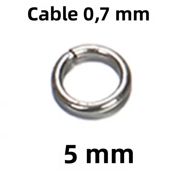 Anillos Abiertos De Acero Inoxidable Para Fabricación De Joyas DIY 100-200pcs Herramienta Esencial Para Manualidades Y Artesanía - 1