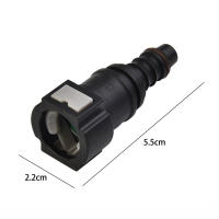Conector Rápido De Tubo De Combustible Para Coche ID8 Coupler De Tubo De Combustible Recto 9.89mm Set De Conexión De Libera - details 1