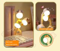 Lámpara De Noche LED Giraffe Recargable Iluminación Para Oficina Y Hogar Decoración De Escritorio Lámpara De Noche Para El Lecho - details 15
