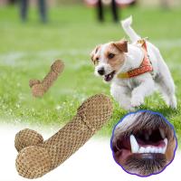Juguetes Para Morder De Nylon Tejido En Red Para Perros Pequeños Y Medianos Anti-Rotura Suaves Para Aliviar La Ansiedad Y Aburrimiento - details 4
