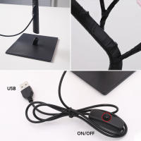 Lámpara De Árbol De Rosas USB Luz LED Para Decoración De Hogar Fiestas De Exterior Bodas Regalo Luz Nocturna Floral - details 4