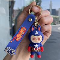 Llavero de Labubu disfrazado - Adorable muñeco cartoon con colgante para mochila - details 10