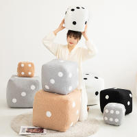 Cojín De Dados De Peluche Cubo De Dados Muñeco Relleno Juguete De Juego Decoración De Interiores Para Fiesta Suministros De Decoración Del Hogar Y Del Coche - details 6