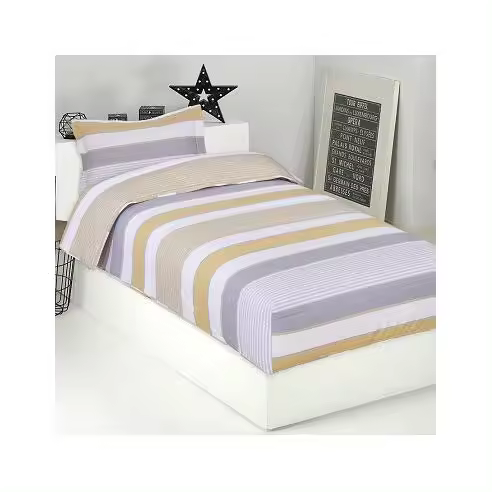 Edredón Ajustable Cama Infantil Zarautz Ocre Sibiles 00381 - 1