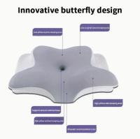 1 Cervical Pillow, Slow Rebound Cool Soft Pillow, Ergonomic Orthopedic Sleep Neck Contour Support Pillow for Side Sleepers, Orthopedic Support, Machine Washable Pillowcase - details 1