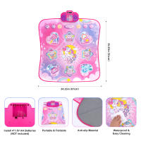 Tapete Educativo De Música Grande 90x90cm Para Niños Con Teclado De Luces Y 3 Modos De Juego Tapete De Baile Electrónico Infantil - details 25