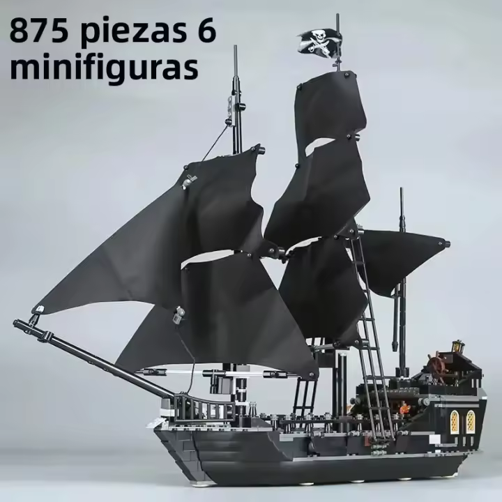 Bloques De Construcción Compatible Con La Serie De Películas Piratas Del Caribe Juguetes Para Niños Regalo De Cumpleaños Compatibles Con 4195 Y 4184 - 1