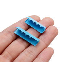 10pcs Conectores De Enlace Para Cuerda Y Cuero Capuchones De Colorido Crimp Para DIY Joyería Terminales De Cordón Hebilla De Abrazadera Herramientas De Metal - details 3