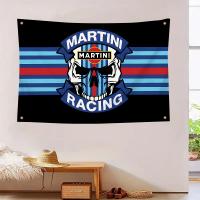 Bandera De Carreras De Coches Martini Para Decoración De Habitaciones Y Exterior Con Cuatro Agujeros Decoración De Sala De Trabajo - details 10