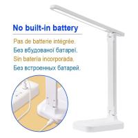 Lámpara De Lectura LED Plegable Con Protección Ocular Y Luz Nocturna USB Para Estudio Y Dormitorio Control Dimmer Táctil - details 0