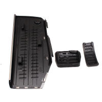 LHD Car Pad De Acero Inoxidable Para Volkswagen Polo VW Golf 4 Bora Beetle RSi GTI R32 Audi A3 SEAT Pedal De Pie Con Protección - details 7