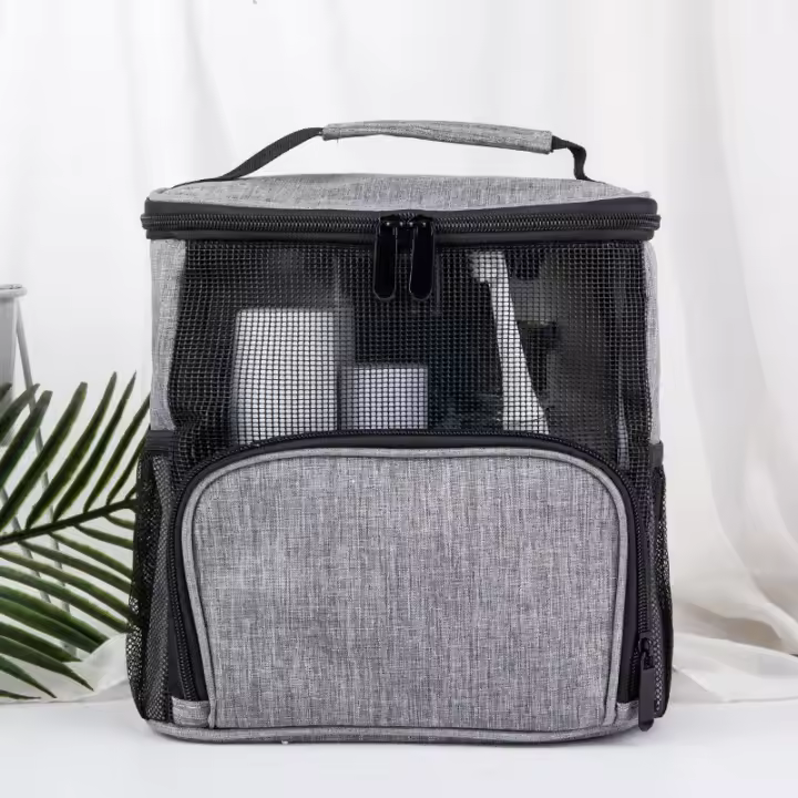 Bolsa de cosméticos de viaje para hombres y mujeres, portátil, colgante, de gran capacidad, bolsa de aseo, bolsa de almacenamiento de baño de viaje - 1
