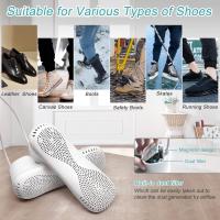 Secador de zapatos y desodorante eléctrico al por mayor para el cuidado del hogar - Desodorante mejorado, secador de botas con temporizador, calentador de zapatos, calcetines, calentador de botas, ventilador incorporado | Sin ruido - details 4