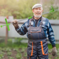 Herramienta De Jardinería Multiusos Stand up Weeder Extensor De Mano Para Eliminar Malas Hierbas Herramienta Manual Antigrasas Para Exterior Yard Grama - details 2