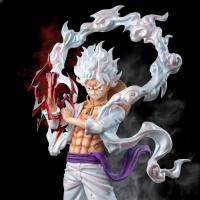 Figura De Anime One Piece 25cm Luffy En 5 Gear Con Nika Modelo PVC Estatua De Colección Decoración Juguetes Regalos Para Fans - details 1